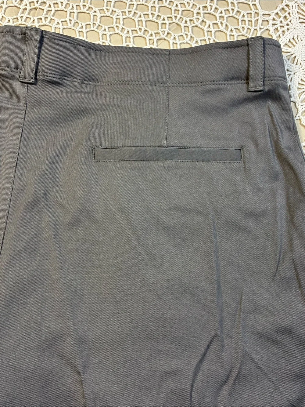 PGA Tour Mens Golf Shorts Size 38 Gray Stretch Flat Front Performance Chino